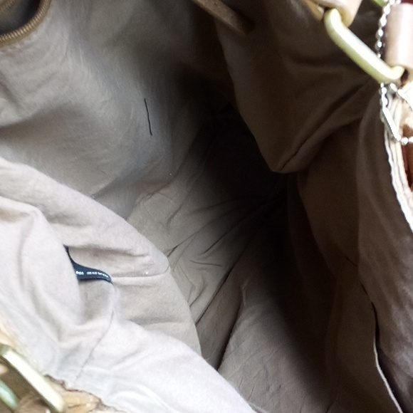 Boho fringed brown suede shoulder bag, very good craftsmanship. Indian made - Picture 6 of 9